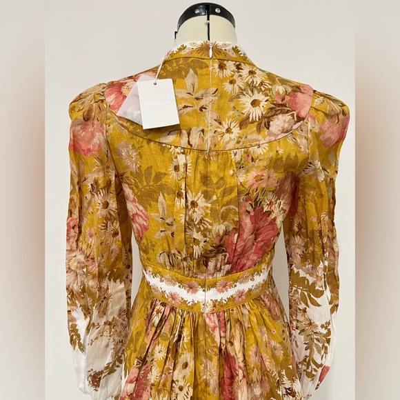 Zimmermann Pattie Linen Minidress - Picture 7 of 14